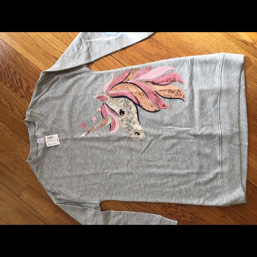NWT-Justice sweatshirt dress